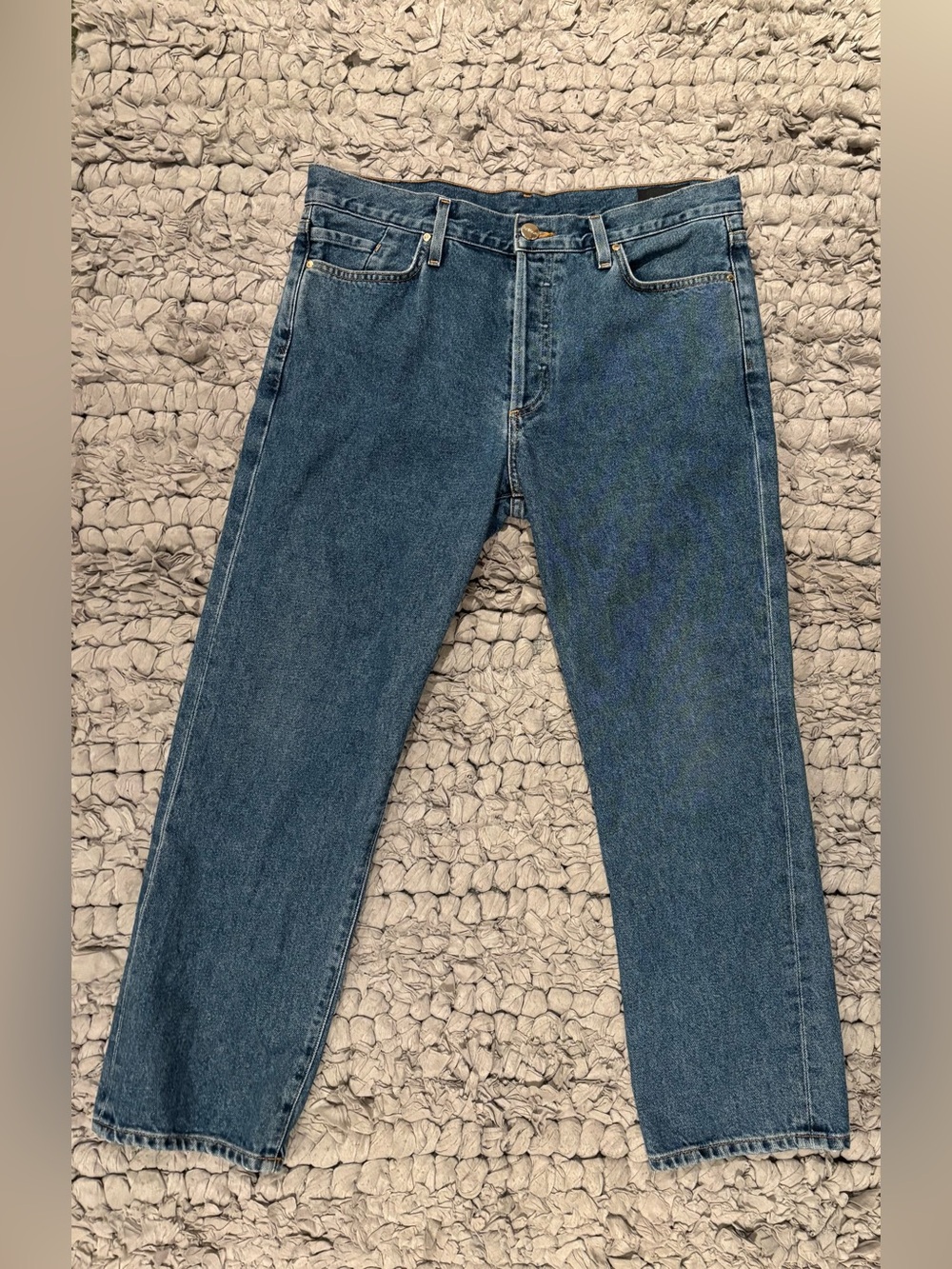 Goldsign The Low Slung Crop Denim - 100% cotton